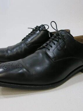 Romano Martegani Medallion Toe Leather Dress Oxfords Shoes Men's Footwear 13 A
